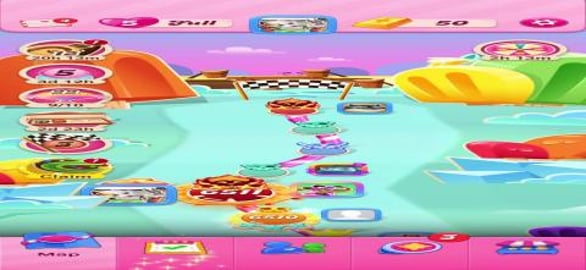 Candy Crush: 7/2 gameplay (level 6511 boss level)