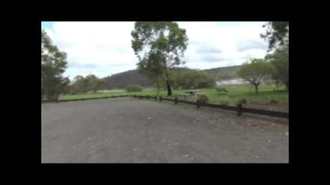 Exploring Cooby Dam with a Husky's