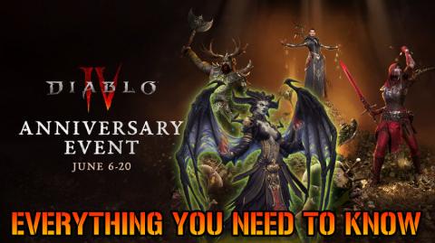 Diablo 4: Anniversary Event! Amazing Cosmetics, XP Boost ...