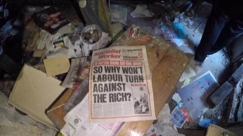 ALL THIS LEFT IN ABANDONED HOME... SAD