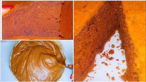 Super Soft Dark Chocolate Cake. So Smooth And Light.