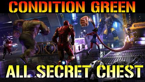Marvel Avengers: Condition Green | All Secret Chest & Puz...