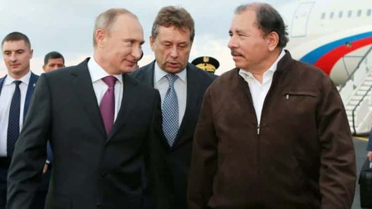Daniel Ortega busca apoyo de Putin en la ONU durante inusual visita a Rusia