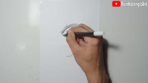 Drawing pilox character graffiti