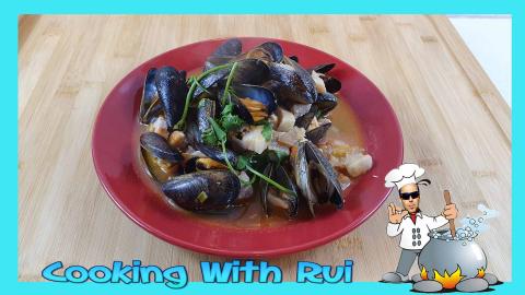 Fried Pork Loin With Mussels