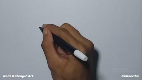Drawing Graffiti Text Name AGUS