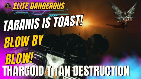 The Catastophic Failure of Thargoid Titan Taranis Elite D...