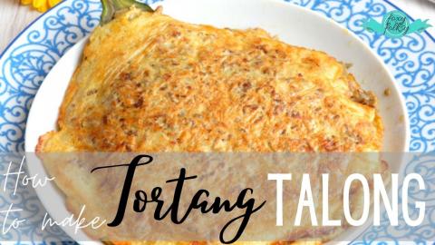 TORTANG TALONG (EGGPLANT OMELETTE)  | FOXY FOLKSY Recipes...