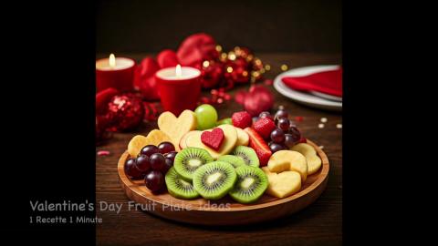 Valentine's Day Fruit Plate Ideas (shorts)