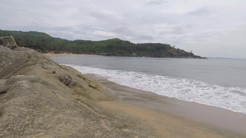 Rocks of Om Beach | Gokarna | Karnataka