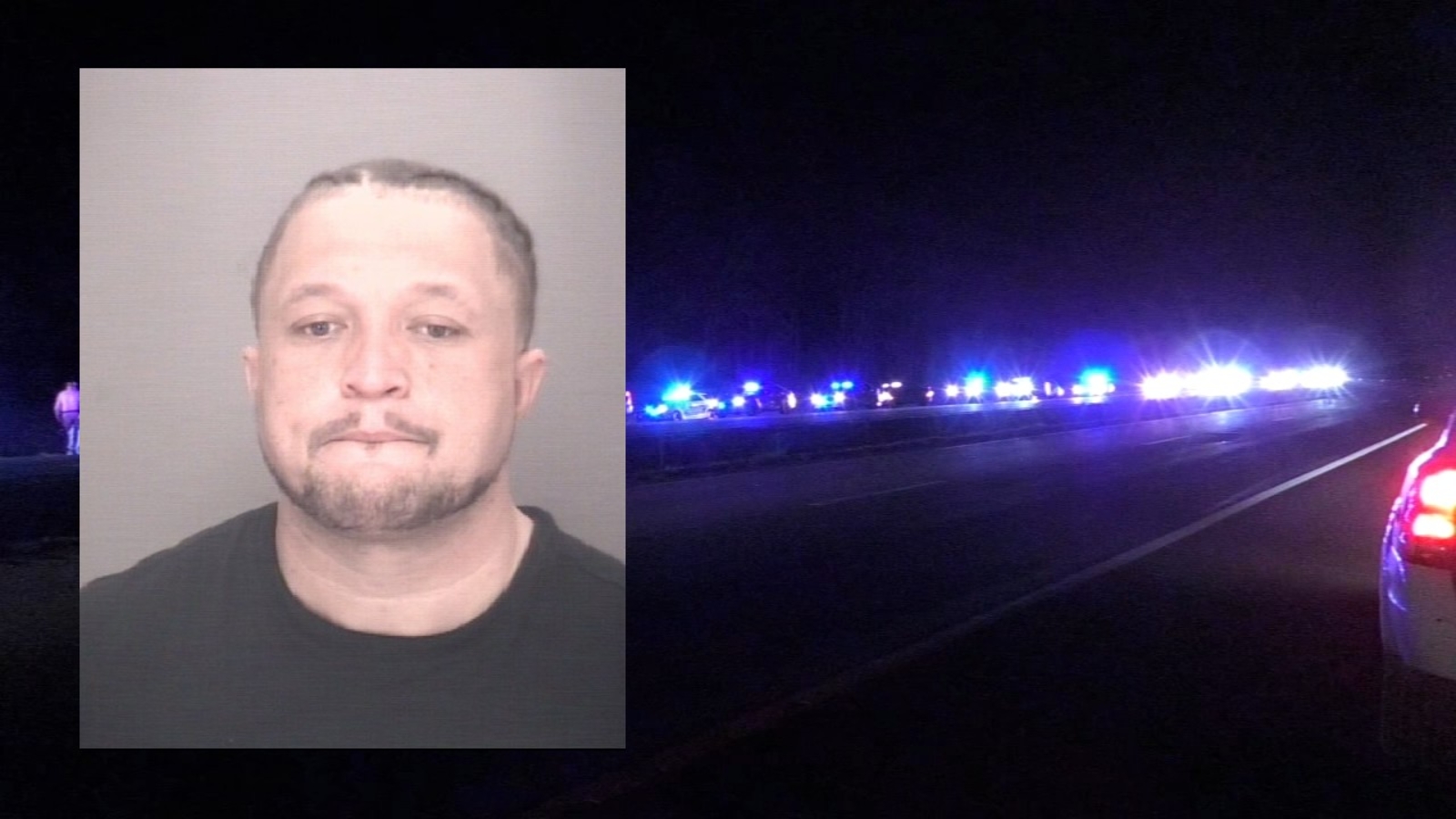 Sheriff: Man who pointed gun at deputy arrested after brief chase near I-95