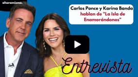 Karina Banda y Carlos Ponce hablan de lo fácil que es el amor