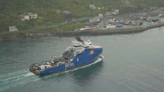 Debris from Titan submersible arrives in St. John's on Canadian ship