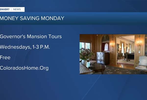 Money Saving Monday: Free tour of Governor's mansion
