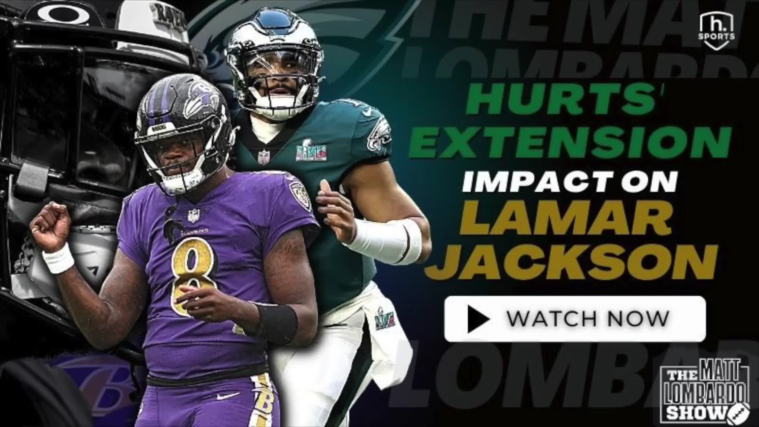 How Hurts’ Extension Affects Lamar Jackson’s Future?