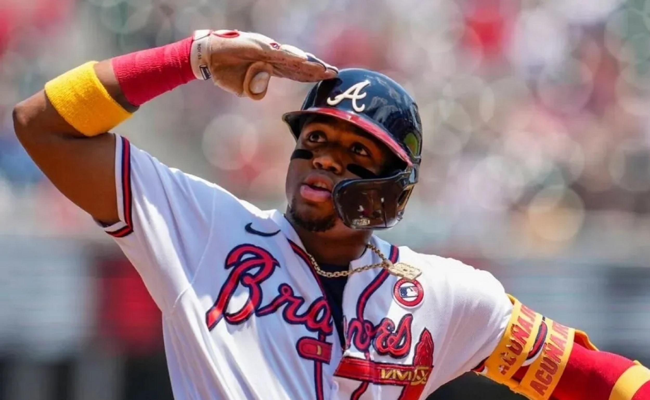 Acuña celebró con jonrón su quinto aniversario en las Grandes Ligas