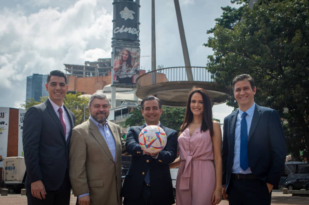 La Alcaldía de Baruta celebra el Mundial de Qatar 2022 en  la Plaza Alfredo Sadel