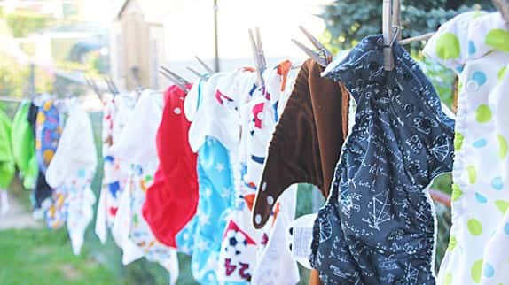 How to Wash Your Baby's Cloth Diapers