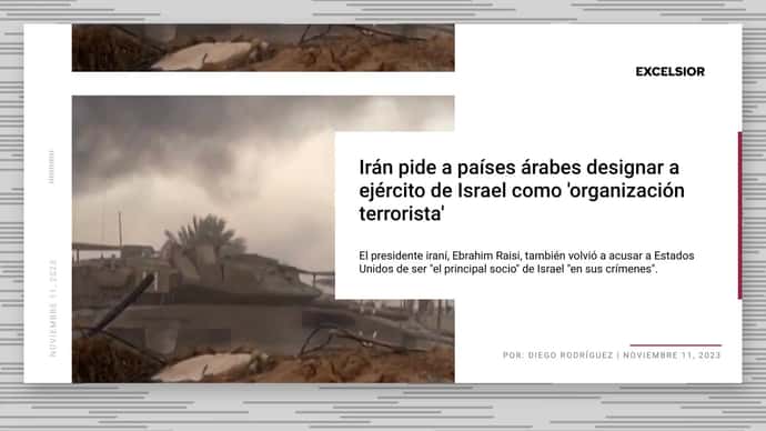 Noticias Chihuahua PAUSA.MX Irán pide a países árabes designar a ejército de Israel como 'organización terrorista'