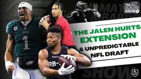 Jalen Hurts’ Extension, Unpredictable NFL Draft, and More: The Matt Lombardo Show
