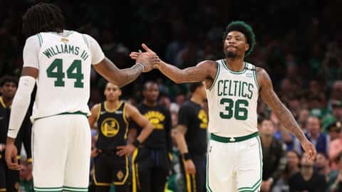 NBA Finals: Celtics bounce back, top Warriors for 2-1 series lead