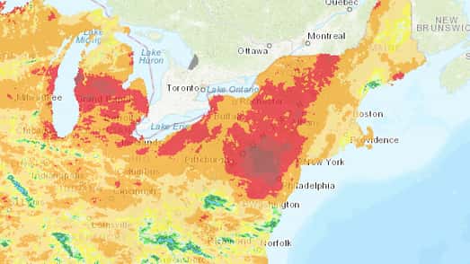 Portions of Northeast, Midwest at risk of 'flash drought'